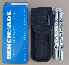 Benchmade 47 Spring Latch Tanto Bali-Song NOS w/ Sheath and Box Benchmade 47 Spring Latch Tanto Bali-Song NOS w/ Sheath and Box