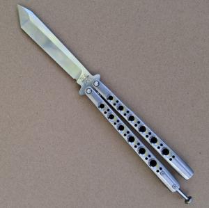 Benchmade 47 Spring Latch Tanto Bali-Song NOS w/ Sheath and Box