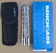 Benchmade 47 Spring Latch Tanto Bali-Song NOS w/ Sheath and Box Benchmade 47 Spring Latch Tanto Bali-Song NOS w/ Sheath and Box