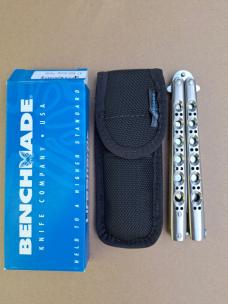 Benchmade 47 Spring Latch Tanto Bali-Song NOS w/ Sheath and Box Benchmade 47 Spring Latch Tanto Bali-Song NOS w/ Sheath and Box