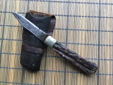 REMINGTON R1306 STAG. BULLET KNIFE early1920 era REMINGTON R1306 STAG. BULLET KNIFE early1920 era