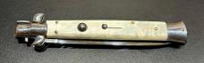 Vintage B Rostfrei Italian 11” Swivel-Bolster, White Pearlex Scales