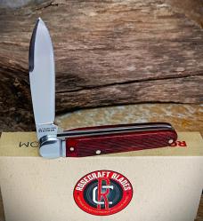 RoseCraft Blades Tuckahoe Jack RCT032-RJB Red Barnboard Jigged Bone 14C28N Stainless RoseCraft Blades Tuckahoe Jack RCT032-RJB Red Barnboard Jigged Bone 14C28N Stainless
