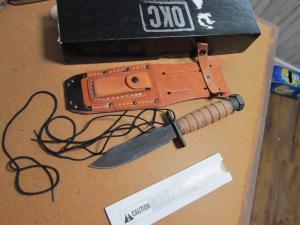 NEW NIB Ontario Knife Company 499 Air Force Survival Knife 5" Sawback Blade - 3 - 11