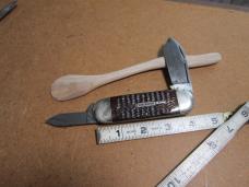 VTG WINCHESTER USA Jigged Bone 29112 97 Sunfish Elephant Toe BULLET Shield Cartridge Series KNIFE