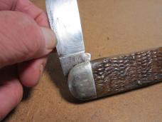 VTG WINCHESTER USA Jigged Bone 29112 97 Sunfish Elephant Toe BULLET Shield Cartridge Series KNIFE
