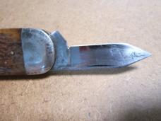 VTG WINCHESTER USA Jigged Bone 29112 97 Sunfish Elephant Toe BULLET Shield Cartridge Series KNIFE