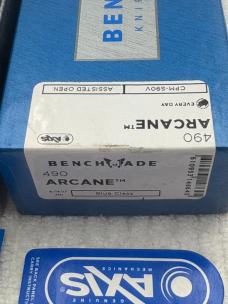 Benchmade 490 Arcane Made In USA NIB Manual Assisted Flipper Discontinued Benchmade 490 Arcane Made In USA NIB Manual Assisted Flipper Discontinued