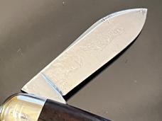 Vintg.Clauss Fremont Ohio,USA Case Contract Knife 1920-1950’s 3-3/4”Single Blade Walnut Handle Used Vintg.Clauss Fremont Ohio,USA Case Contract Knife 1920-1950’s 3-3/4”Single Blade Walnut Handle Used