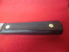 OLDER PRE-OWNED WELL MADE "NO ID" BUTCHER KNIFE APPROX 11-1/2" WITH GOOD STEEL WOOD HANDLE AND EDGE OLDER PRE-OWNED WELL MADE "NO ID" BUTCHER KNIFE APPROX 11-1/2" WITH GOOD STEEL WOOD HANDLE AND EDGE