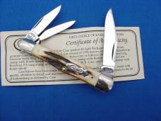 Case Classic 53083 Stag Handle 3 Blade Whittler Knife Case Classic 53083 Stag Handle 3 Blade Whittler Knife