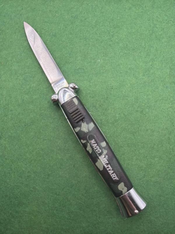 Rare Chrome Bolstered Nato Military OTF Rare Chrome Bolstered Nato Military OTF