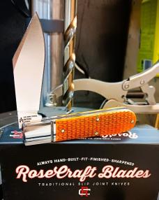 RoseCraft Blade Original Bourbon Bone Dragon Scale RCT010 14C28N Stainless RoseCraft Blade Original Bourbon Bone Dragon Scale RCT010 14C28N Stainless