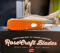 RoseCraft Blade Original Bourbon Bone Dragon Scale RCT010 14C28N Stainless RoseCraft Blade Original Bourbon Bone Dragon Scale RCT010 14C28N Stainless