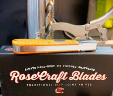 RoseCraft Blade Original Bourbon Bone Dragon Scale RCT010 14C28N Stainless RoseCraft Blade Original Bourbon Bone Dragon Scale RCT010 14C28N Stainless