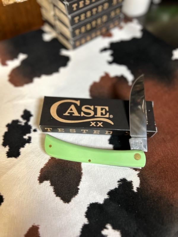 Case mint green sod buster