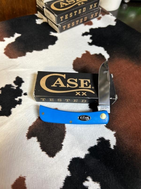 Case light blue sod buster jr