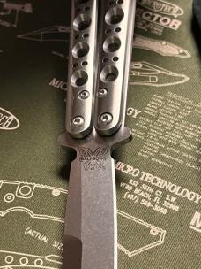 Benchmade 62 Balisong SS handles Benchmade 62 Balisong SS handles