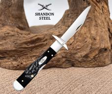 Case XX USA Black Synthetic Rough Jig Cheetah Cub 18243 Folding Pocket Knife Case XX USA Black Synthetic Rough Jig Cheetah Cub 18243 Folding Pocket Knife