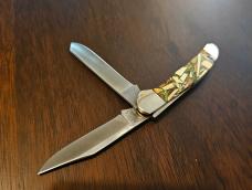 2010 Remington R2253 Cowbell Cutlery / Michael Prater Ivory Camo custom 2010 Remington R2253 Cowbell Cutlery / Michael Prater Ivory Camo custom