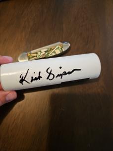 2010 Remington R2253 Cowbell Cutlery / Michael Prater Ivory Camo custom 2010 Remington R2253 Cowbell Cutlery / Michael Prater Ivory Camo custom