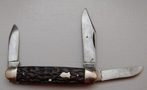 Wards In Excellent Condition With Brown Bone Covers 3 3/4