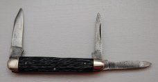 Schrade In Very Good Condition With Black Synthetic Covers 3 1/4 Schrade In Very Good Condition With Black Synthetic Covers 3 1/4