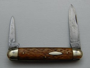 Finedge In Very Good Condition With Brown Bone Covers 3 1/2