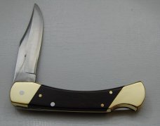 Schrade In Excellent Condition With Resin Impregnated Hardwood Covers 5