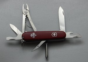 Victorinox In Excellent Condition With Plastic Covers 3 9/16