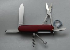Victorinox In Excellent Condition With Plastic Covers 3 9/16 Victorinox In Excellent Condition With Plastic Covers 3 9/16