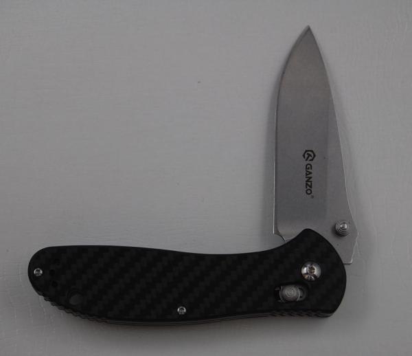 Ganzo Knife Company In Mint Condition With G10 Covers 4 3/4" Long (546) Ganzo Knife Company In Mint Condition With G10 Covers 4 3/4" Long (546)