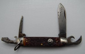 Ulster Official Scout With Brown Jigged Synthetic Covers 3 3/4 (54)