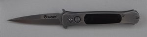 Ganzo Knife Company In Mint Condition With Walnut Covers 4 5/8" Long (551)