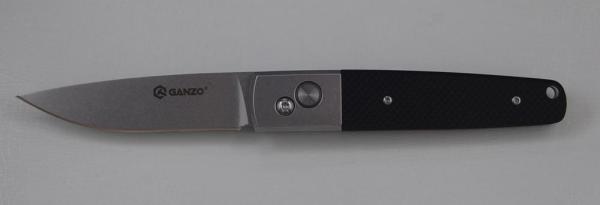 Ganzo Knife Company In Mint Condition With G10 Covers 4 1/2" Long (555) Ganzo Knife Company In Mint Condition With G10 Covers 4 1/2" Long (555)