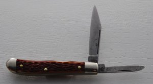 Sears In Very Good Condition With Red Jigged Synthetic Covers 2 7/8