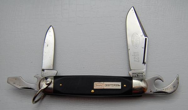 Camillus Unofficial Scout With Black Saw Cut Synthetic Covers 3 5/8