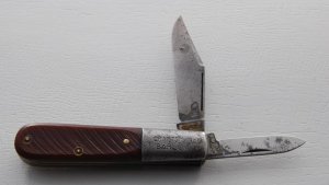 Craftsman In Very Good Condition With Sawcut Brown Delrin Covers 3 1/4