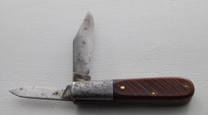 Craftsman In Very Good Condition With Sawcut Brown Delrin Covers 3 1/4 Craftsman In Very Good Condition With Sawcut Brown Delrin Covers 3 1/4