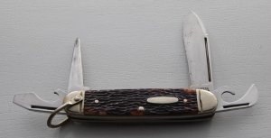 Western In Excellent Condition With Brown Delrin Covers 3 3/4" Long (677)