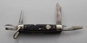 Ulster In Very Good Condition With Brown Jigged Bone Covers 3 3/8