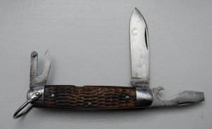 Imperial Unofficial Scout With Brown Bone Covers 3 5/8
