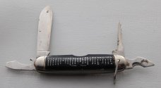 Handmade Leather Pocket Knife Case Large Upright - Open Top # Handmade Leather Pocket Knife Case Large Upright - Open Top #