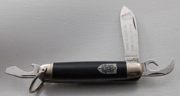 Imperial Unofficial Scout Knife In Excellent Condition With Smooth Black Synthetic Covers (755) Imperial Unofficial Scout Knife In Excellent Condition With Smooth Black Synthetic Covers (755)