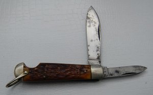 Imperial In Very Good Condition With Brown Bone Covers 3 3/8