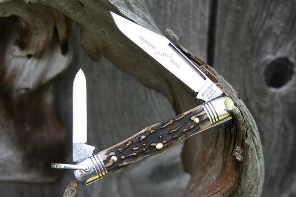 Great Eastern Cutlery Northfield 33 Conductor Genuine Stag GEC Great Eastern Cutlery Northfield 33 Conductor Genuine Stag GEC