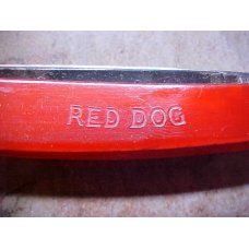 Vintage UNION CUTLERY Co. Olean N.Y. RED DOG Straight Razor USA Vintage UNION CUTLERY Co. Olean N.Y. RED DOG Straight Razor USA