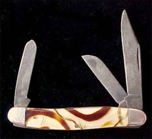 CAMILLUS PRALINE BUTTER & MOLASSES STOCK 65 KNIFE