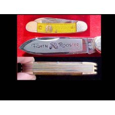 FIGHT'N ROOSTER GOLD FLAKE CANOE 4 Blade 1979 FIGHT'N ROOSTER GOLD FLAKE CANOE 4 Blade 1979
