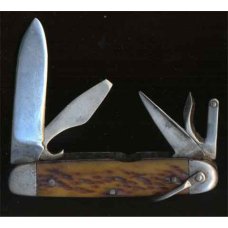 USA Military 4 Blade Bone Utility Pocket Knife WW2 USA Military 4 Blade Bone Utility Pocket Knife WW2